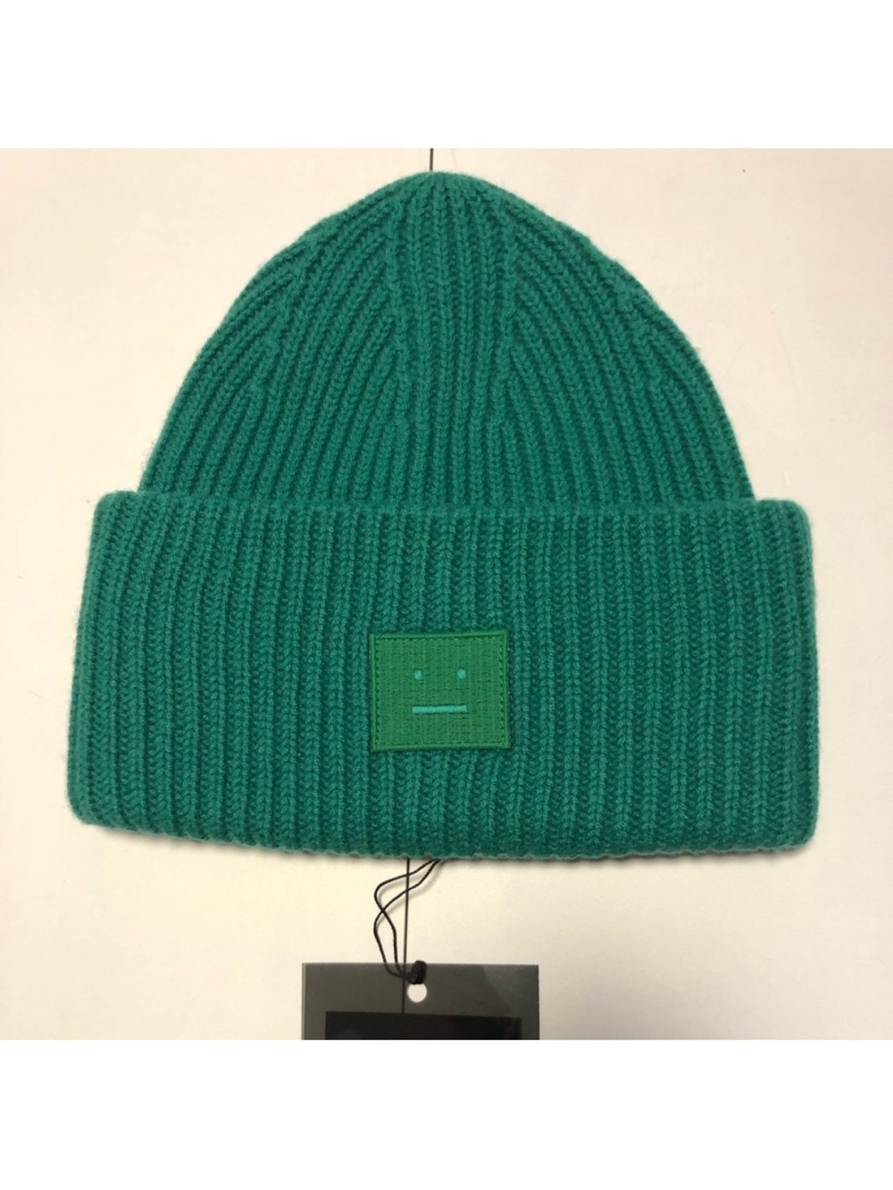 New! Acne Studios green pansy hat